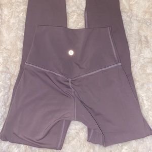 Lululemon lavender align leggings